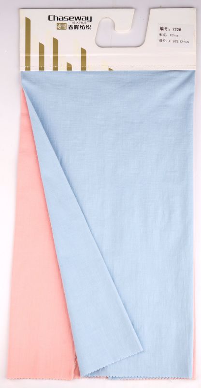 Washer Wrinkle Processing Slub Elastic Linen Texture Cotton/Spandex Fabric
