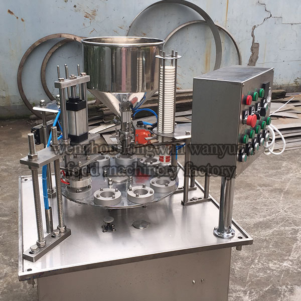 Automatic Rotary Type Plastic Cup Filling Machine