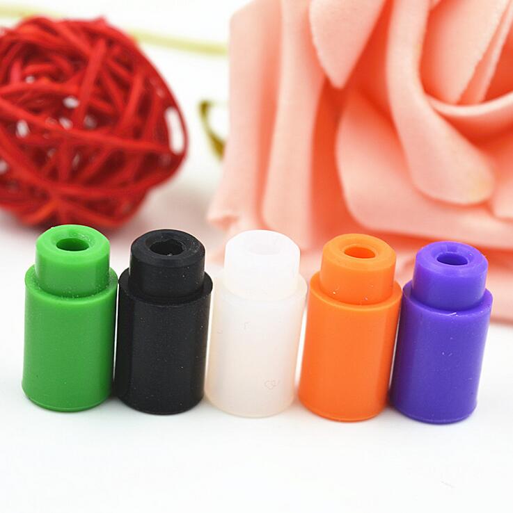 510 Drip Tip Disposable Silicone Test Drip Tips E Cigarette Wide Bore Luminous Drip Tips for Atlantis V2 Subtank 2 Mini Sub Tank Nano Plus Arctic Atomizer