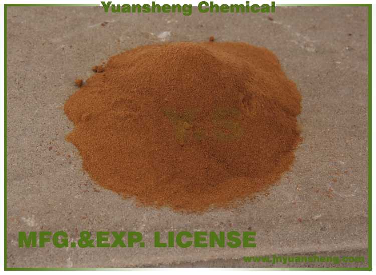 High Pure Wood Sodium Lignosulfonate Powder with MSDS