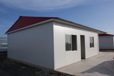 Prefabricated Steel Fast Assemble Refugees House