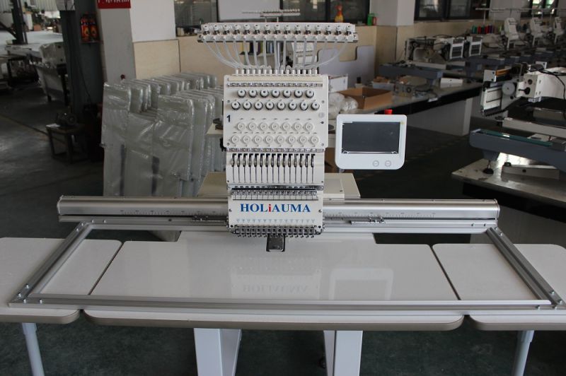 High Speed New Generation Intelligent 15 Needles Singel Head Computerized Large Embroidery Machine 400*1200mm