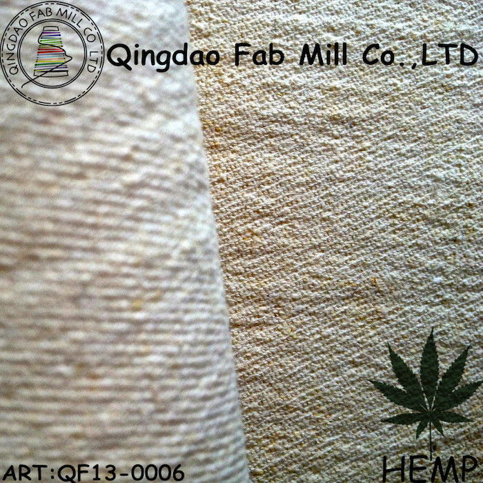 Hemp/Recycled Polyester Stretch Fabric (QF13-0006)