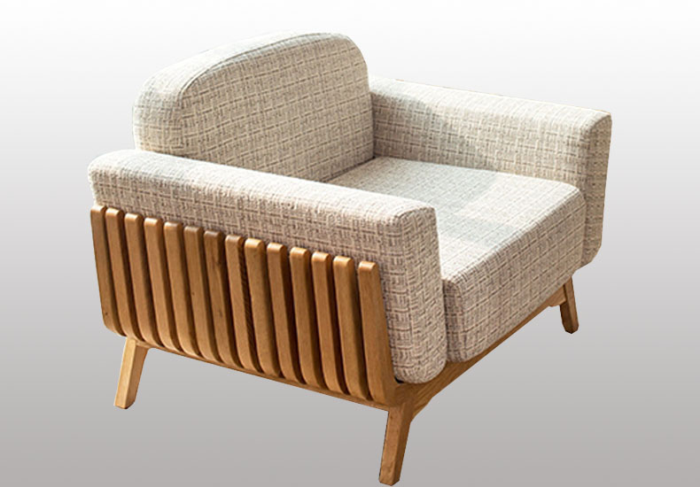 Wooden Furniture Soft Fabric Sofa