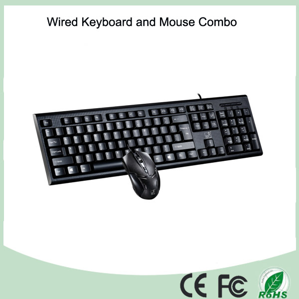 2016 Cheapest Wired Computer Combo Keyboard Mouse (KB-1688C)