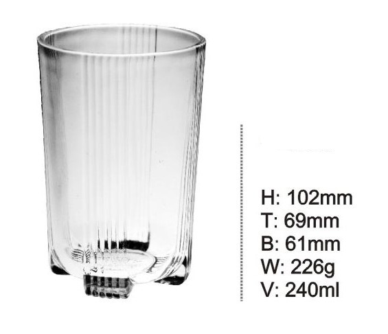 Good Quality Glass Cup for Beer with High Quality Glassware Kb-Hn061