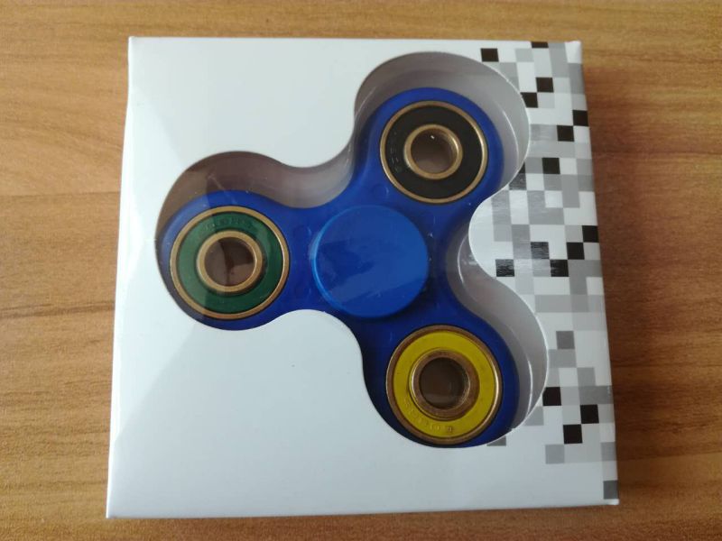 Tri-Spinner Hand Fidget Spinner Toy