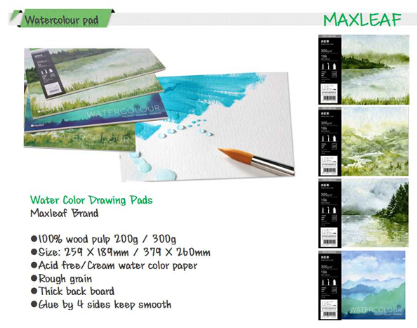 8k Watercolor Sketch Book Diary Drawing Notebook Set for Painting
