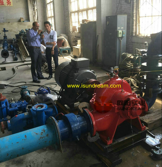 Double Suction Split Case Centrifugal Water Pump (XS)