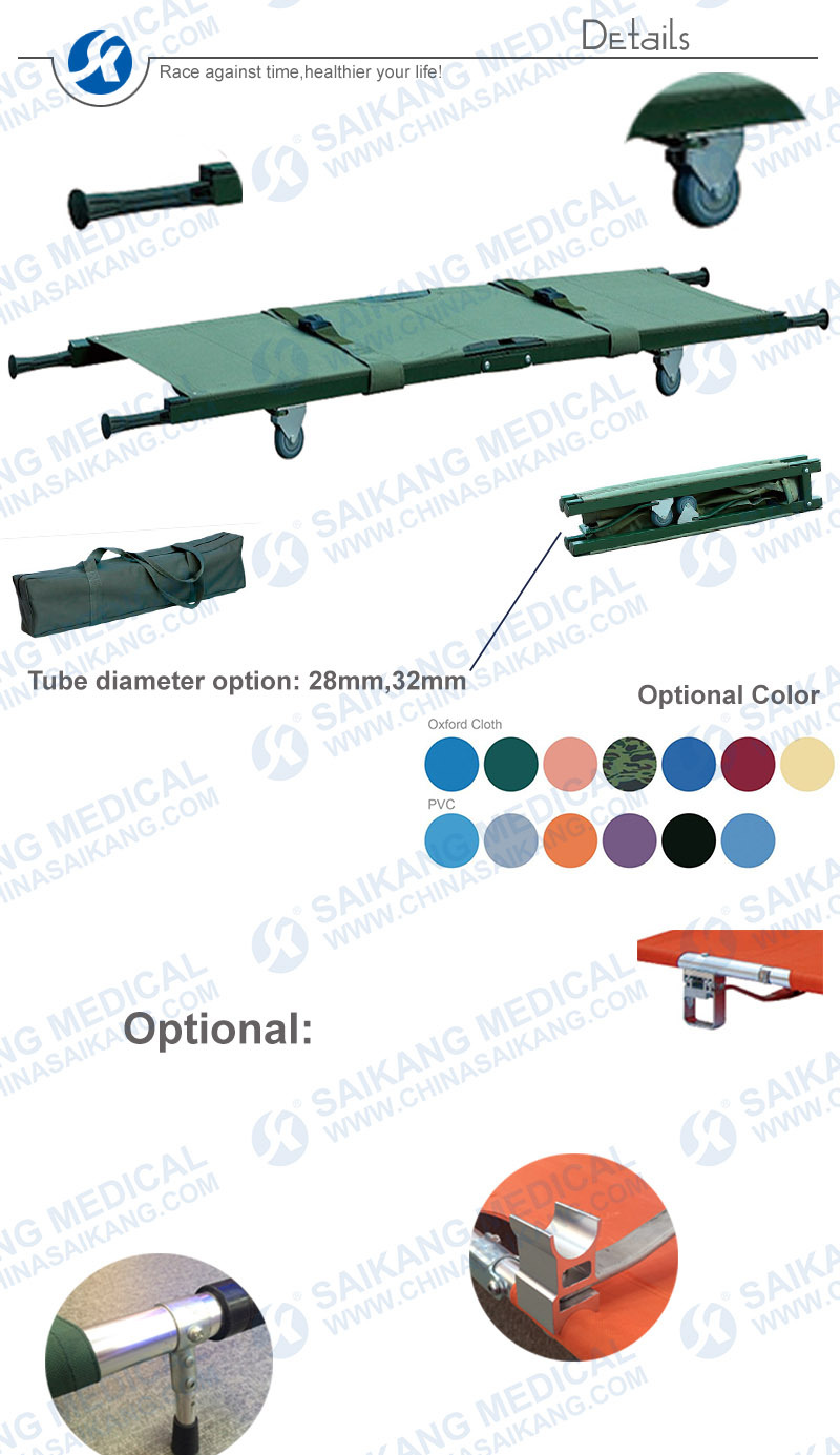 Portable Military Ambulance Medical Stretcher