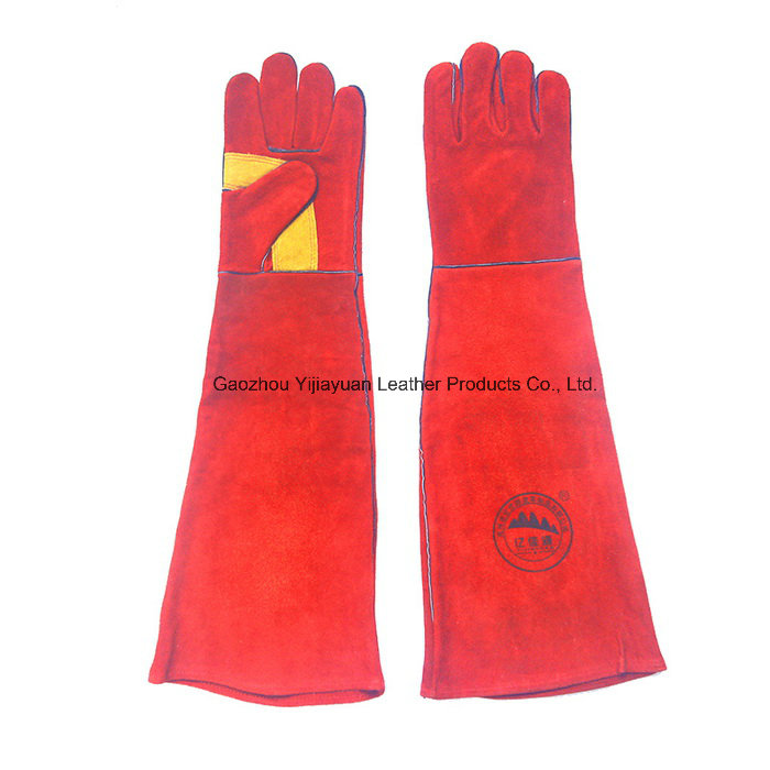 24 Inch Leather Safety Gloves for Welding