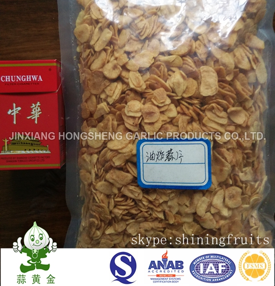 Fried Gralic Flakes Packing in 500gram Bag