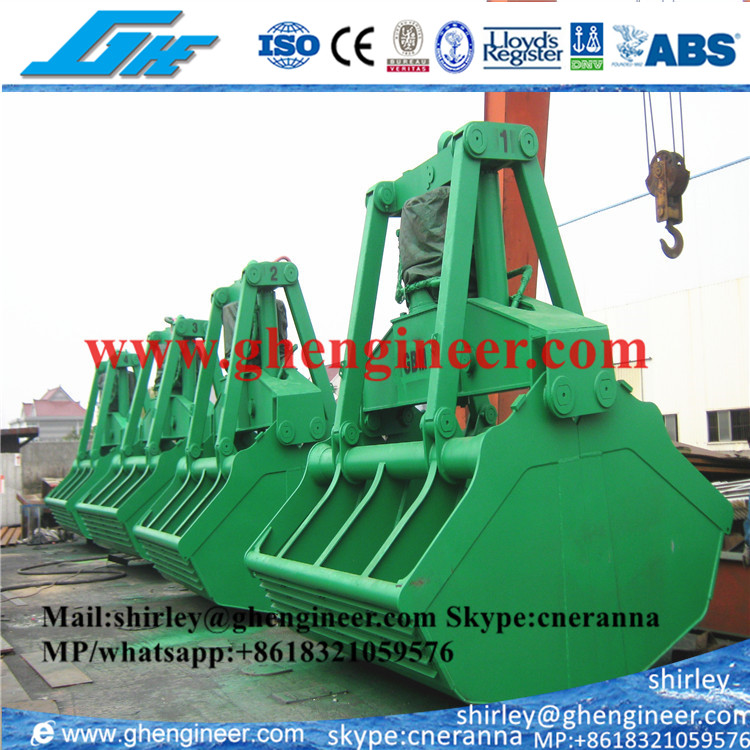 20t 28t Wo Ropes Clamshell Hydraulic Grab