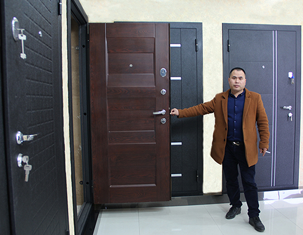 Steel Wooden Armor Door with Cheap Price Sc-A203