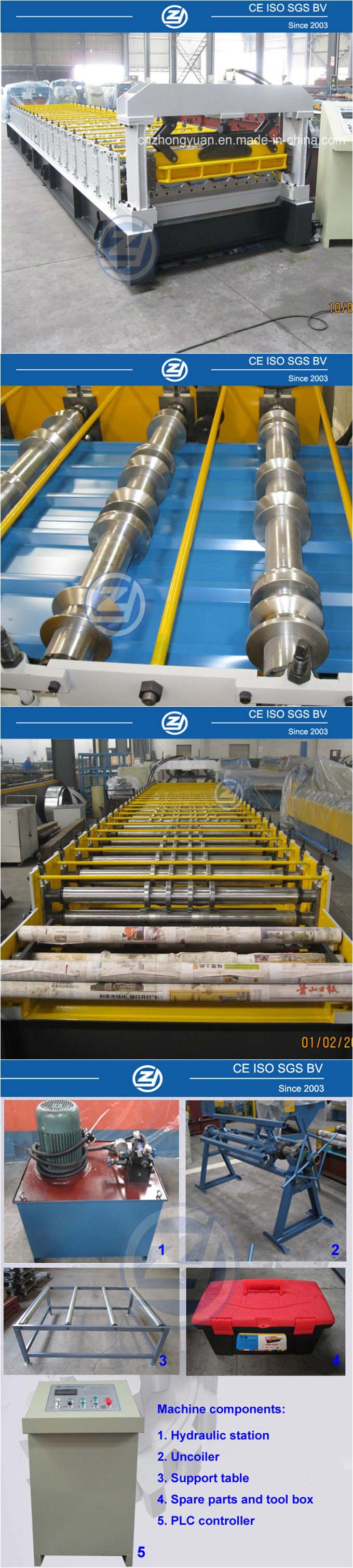 Roof Roll Forming Machine with ISO Certificate