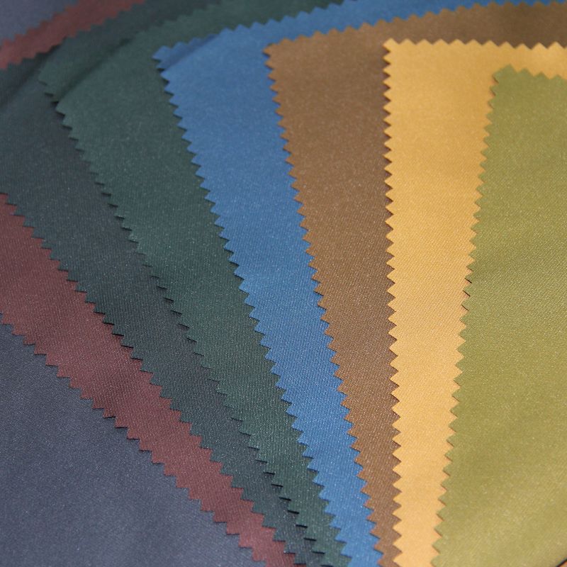 Polyester Twill Imitation Memory Fabric for Windbreaker and Jacket