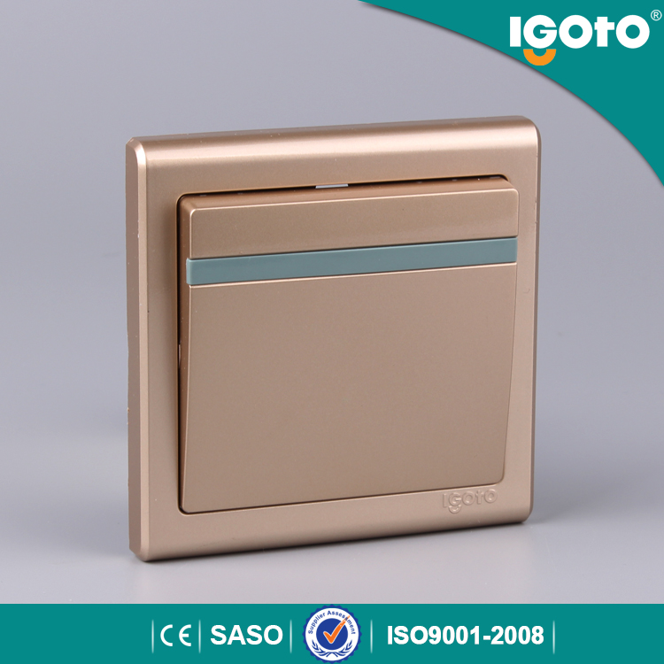 Igoto E9011-G 1 Gang Universal Types of Electrical Switches