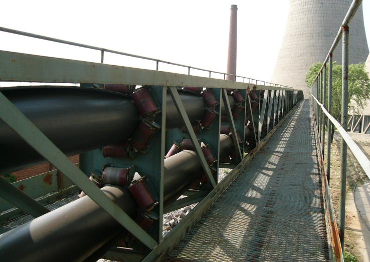 Fabric Carcass Pipe Conveyor Belt