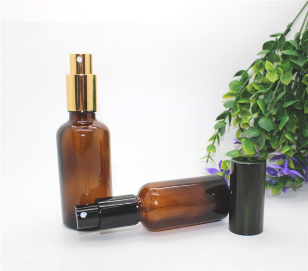 Green Essential Oil Bottle with Black Screw Cap (EOB-01)