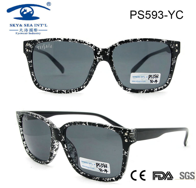 Fashionable Lady Plastic Sunglasses Made in China (PS593)