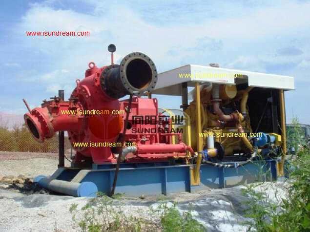 20-24-30 Inches Gear Built-in Sand Gravel Dredger Pump / Dredging/Dredge Slurry Water Pump