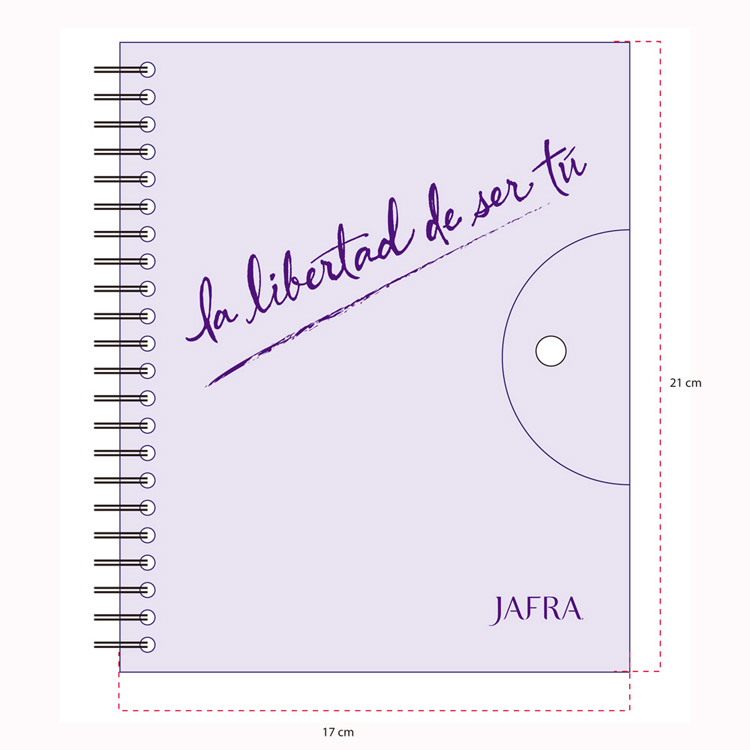 Custom Spiral Address Notebook with PP Cover for Business Gift (PPN220)