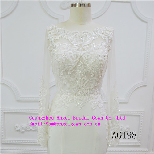 Unipue Design Beauty Wedding Dress