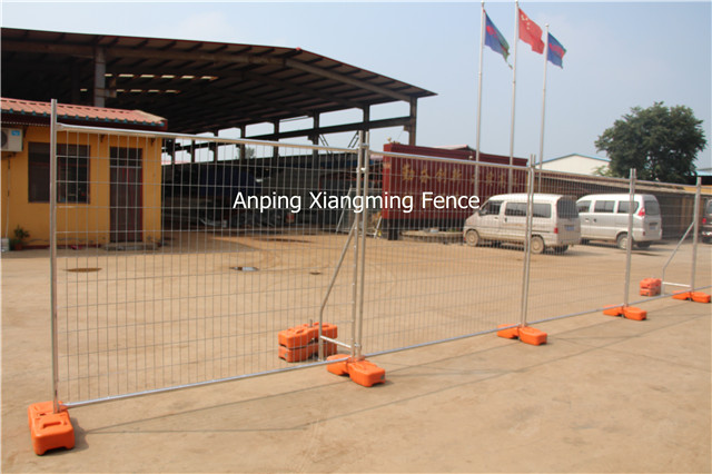 Au Type Popular Galvanized Temp Fence Temporary Construction Fencing with China Factory