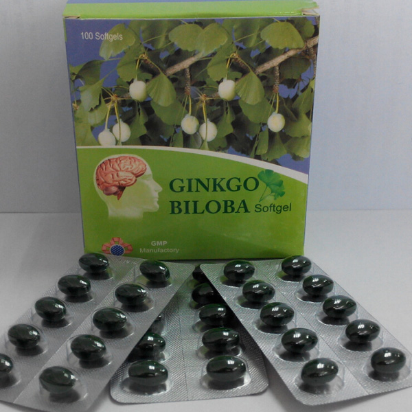 Natural Ginkgo Biloba Softgel Capsule