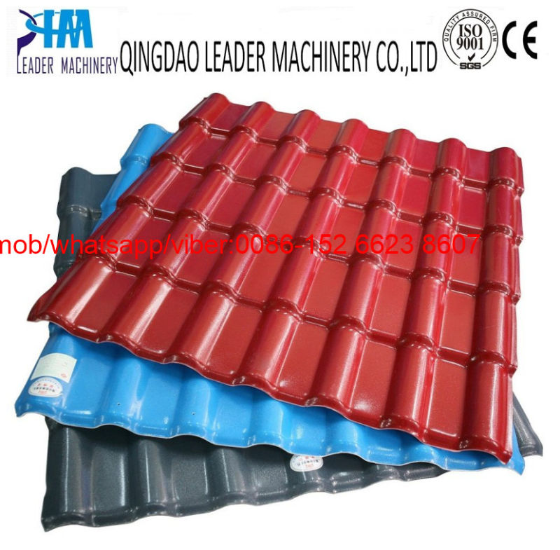 Spanish Type PVC/UPVC Roofing/Ceiling Tiles Extrusion Line