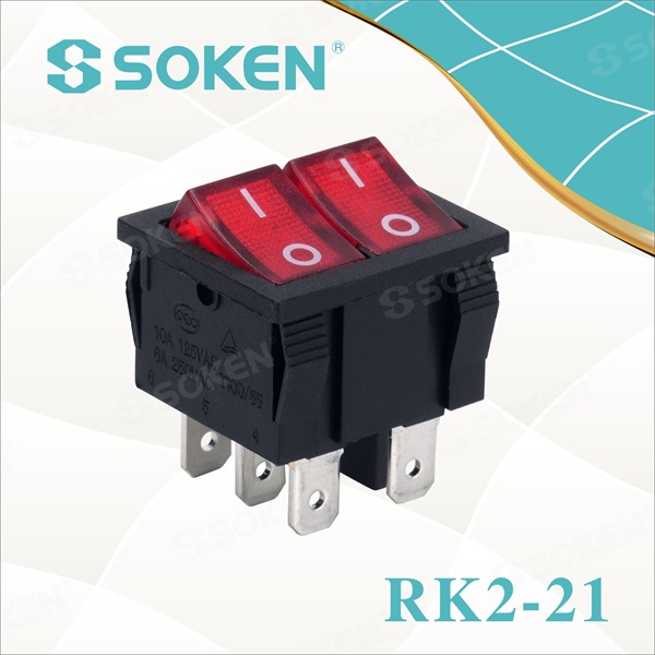 Double Spst Rocker Switch