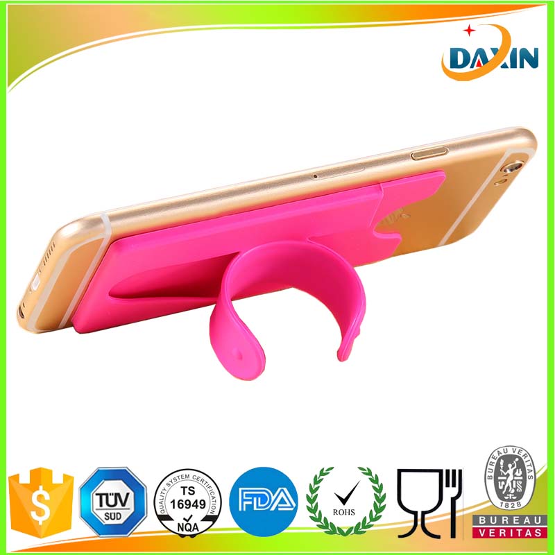 Colorful Sticky Silicone Mobile Phone Holder Touch-U Silicone Cell Phone Stand