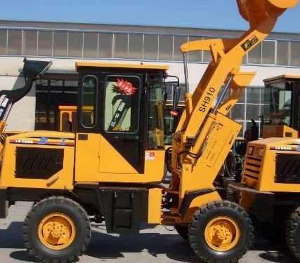 1 Ton Mini Wheel Loader, Mini Hydraulic Loader