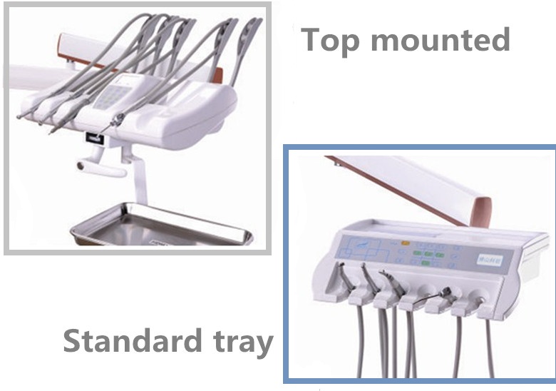 Ce Approved Meidical Equipment Dental Chair with LED Scaler