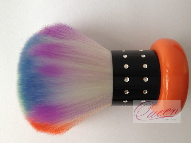 Wholesale Fancy Hair Makeup Kabuki Brushes Metal Powder Kabuki Brush