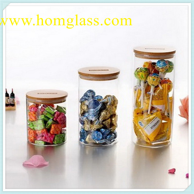 High Quality Glass Jar Storage Made by Pyrex Borosilicate Glass