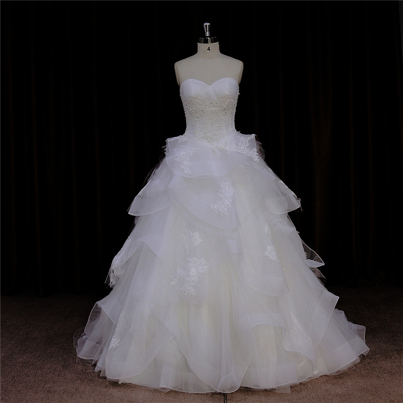 Dorisquees Alibaba Online Hot Sale Organza Wedding Dress From China