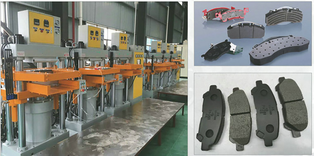 Brake Pads Powder Forming Press Machine