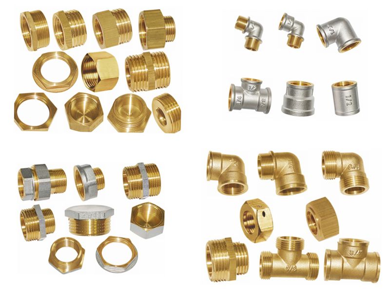 Brass Fittings (pipe fitting, nut, full bore fitting) /Compression Fitting (a. 0326)