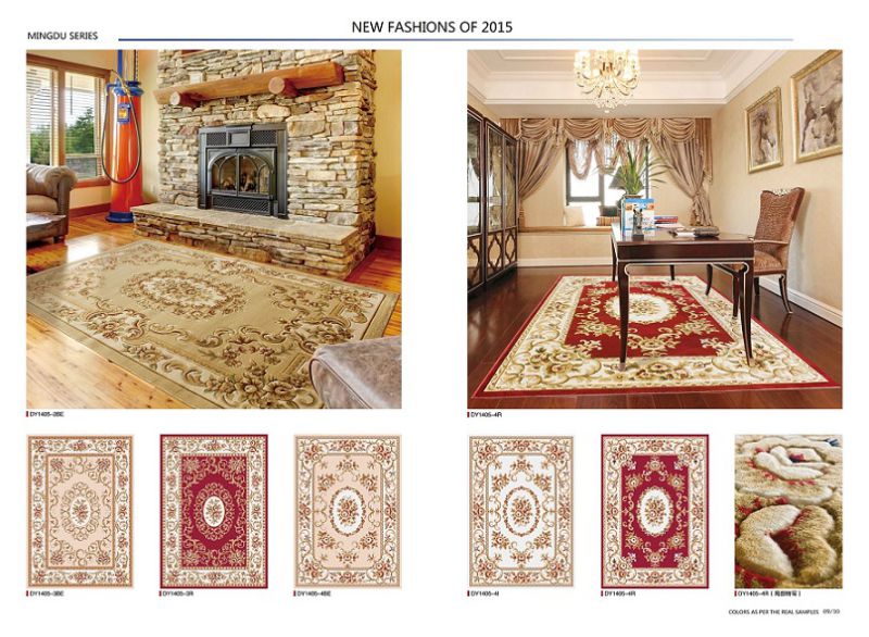 High Qualitywilton Machine Made Oriental Rugs with Carving Patterns