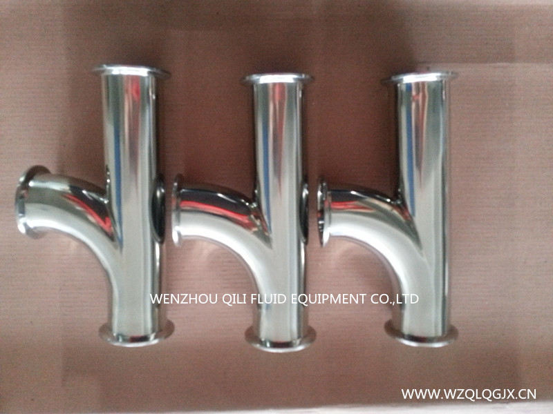 Y Type Stainless Steel Sanitary Pipe Fitting Tee