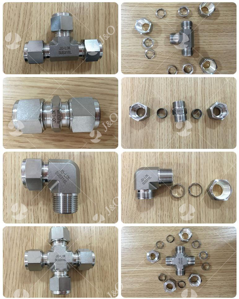 Tube Fitting-Straight Male NPT Thread Connectors Instrument Pipe Fitting