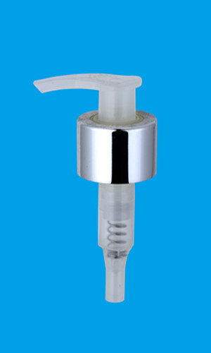 Cosmetic Packing Lotion Pump with Aluminum (YX-21-1A)
