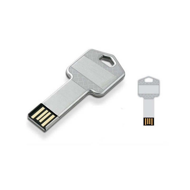 Promotional Gift Key Shape USB Flash Drive with Free Logo Printing