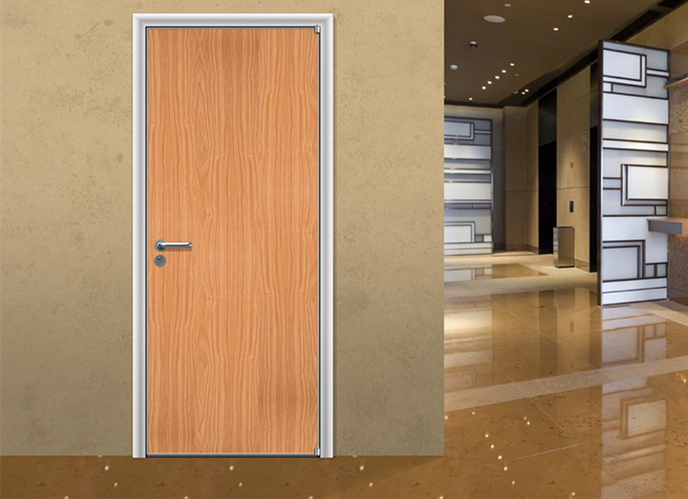 Simple Design Entry Wooden Door for Home
