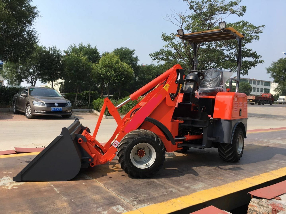 Battery wheel loader