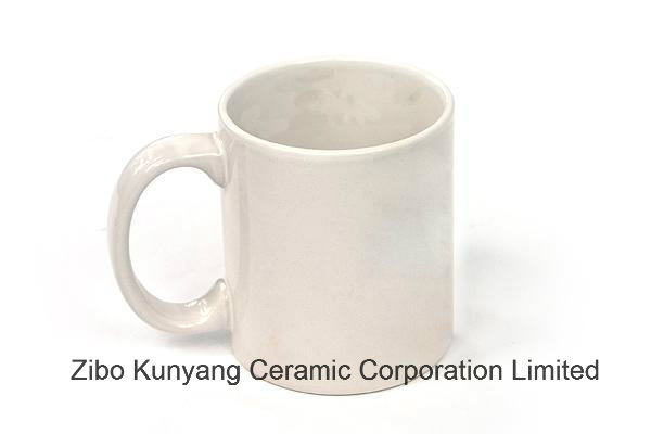 11oz All White Sublimation Mug