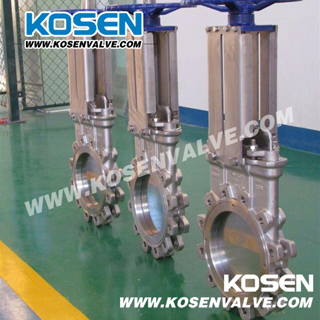 Stainless Steel Lug Wafer Knife Gate Valves (PZ73)