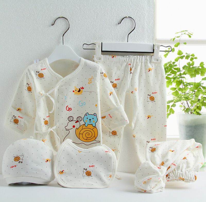 Baby Cotton Underwear Suit 5PCS Baby Clothes