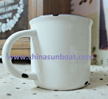 Sunboat Zakka Retro Creative Imitation Enamel Cup Coffee Cup / Mug Wholesale Nostalgic Tableware